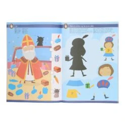 Sinterklaas Kleur- Doe- En Spelletjesboek Van Sint Met Stickers 8 Sinterklaas Kleur- Doe- En Spelletjesboek Van Sint Met Stickers -Indoor Speelgoed Winkel sklur doe spelletjesboek sint 2