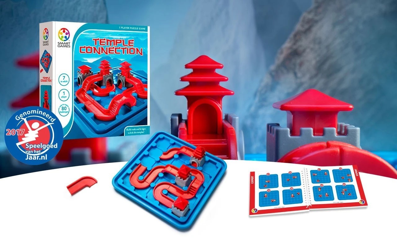 SmartGames Temple-Connection Denkspel Smart Games 5 SmartGames Temple-Connection Denkspel Smart Games - Afbeelding 3