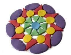 Inspiratieboekje Mandala Voor Bubber Boetseerklei 7 Inspiratieboekje Mandala Voor Bubber Boetseerklei -Indoor Speelgoed Winkel smart shapes mandala inspiratieboekje 2