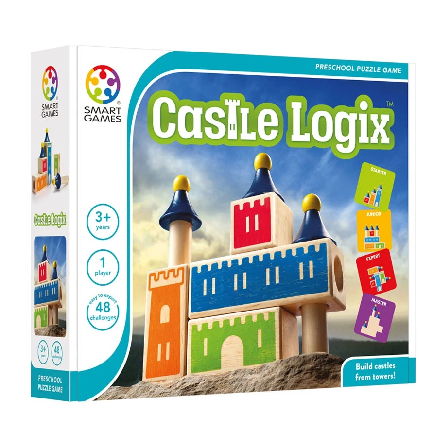 Smart Games SmartGames Castle-Logix Denkspel Smart-Games 4 Smart Games SmartGames Castle-Logix Denkspel Smart-Games - Afbeelding 2