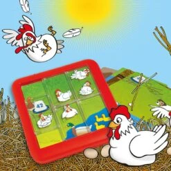 Smart Games SmartGames Chicken-Shuffle Denkspel Smart-Games -Indoor Speelgoed Winkel smartgames chicken shuffle smat games denkspel sg436 1