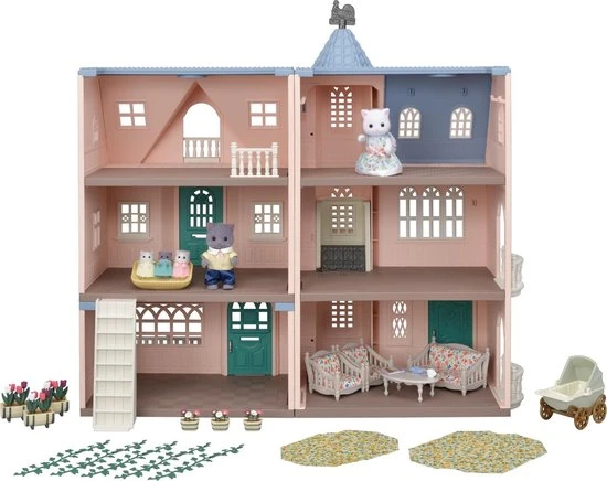 Sylvanian Families Jubileumset 3 Huizen Met Accessoires SF5521 5 Sylvanian Families Jubileumset 3 Huizen Met Accessoires SF5521 - Afbeelding 3