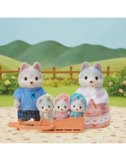 Sylvanian Families Familie Husky SF5636 -Indoor Speelgoed Winkel sylvanian families 5636 familie husky 1