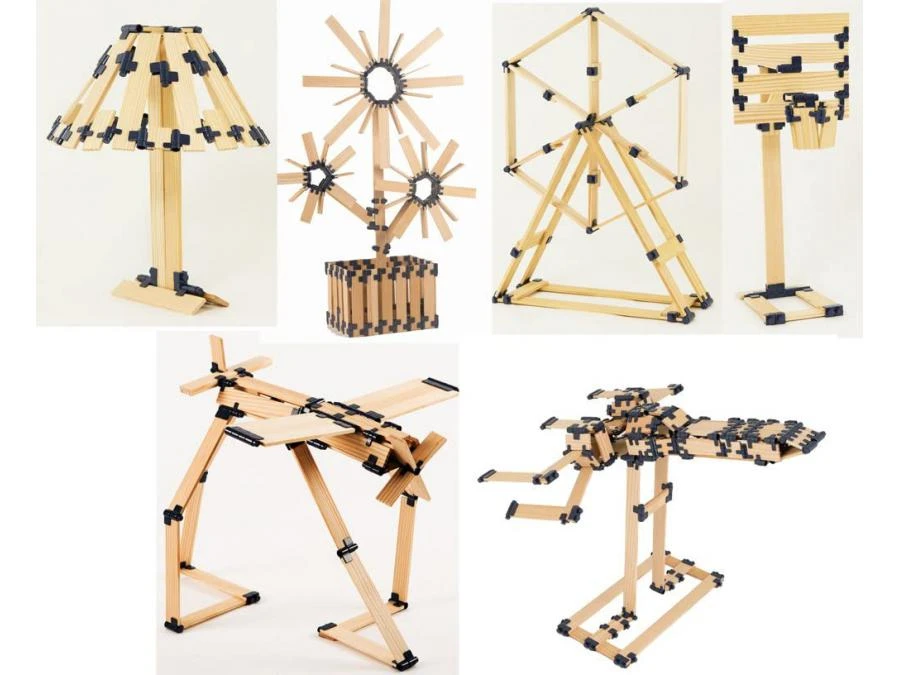 Kapla Tomtect 420 Dlg Constructie Speelgoed 4 Kapla Tomtect 420 Dlg Constructie Speelgoed - Afbeelding 2