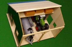 Tractorloods 2 Voertuigen Kidsglobe Schaal 1:16 -Indoor Speelgoed Winkel tractorloods kidsglobe 610338 1 1