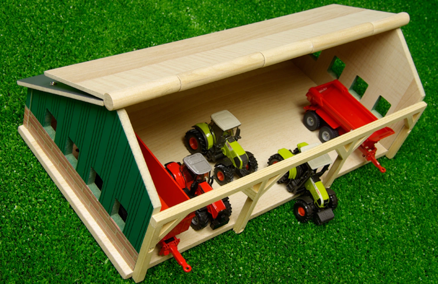 Tractorloods 6 Voertuigen KIdsglobe Schaal 1 : 87 5 Tractorloods 6 Voertuigen KIdsglobe Schaal 1 : 87 - Afbeelding 3