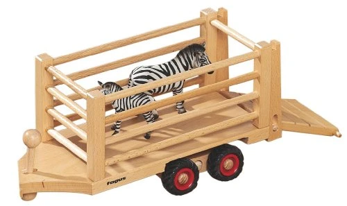 Houten Trailer Voor Jeep Fagus 4 Houten Trailer Voor Jeep Fagus - Afbeelding 2