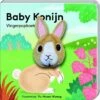 Vingerpop Boekje Baby Konijn Baby/Peuterboek -Indoor Speelgoed Winkel vingerpopboekje baby konijn speelactief.nl
