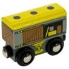 BigJigs BJT402 Rail Wagon Goederentransport -Indoor Speelgoed Winkel wagon goederentransport bigjigs bjt402