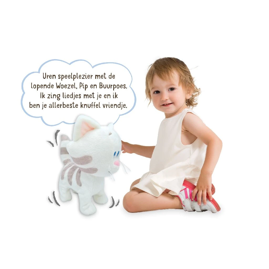 Woezel En Pip Buurpoes Lopend En Pratend Interactief Looppoesje 7 Woezel En Pip Buurpoes Lopend En Pratend Interactief Looppoesje - Afbeelding 5