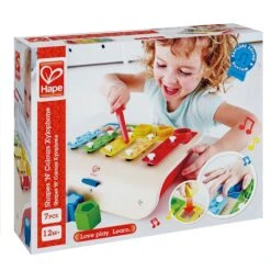 Xylofoon En Vormenstoof In 1 – Hape Shape Sortr Xylophone -Indoor Speelgoed Winkel xylophoon en vormenstoof in 1 hape shape sorter xylophone 3