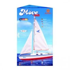 Gunther GU1806 Zeilboot Meeuw Wooden Deck Möve -Indoor Speelgoed Winkel zeilboot move meeuw houten dek woorden deck gunther 1